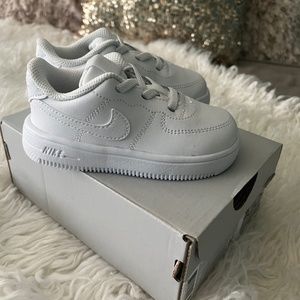New White Nike Force 1 (2018) Kid size 7